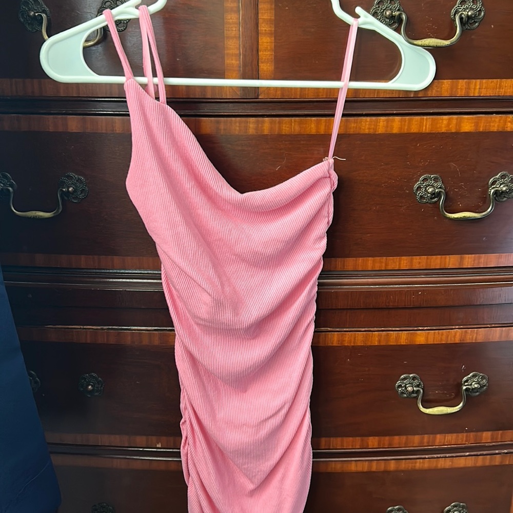 One shoulder double strap Princess Polly size 4 dress